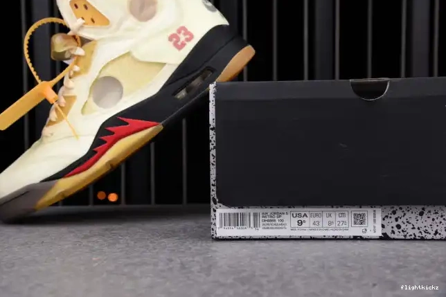 Retro 5 Sail OFF-WHITE DH8565-100 Jordan 0619
